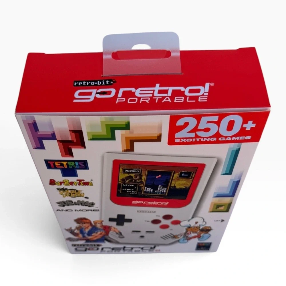 Retro-Bit GoRetro! Portable V1.3 Handheld Gaming Console with 250+ Built-in Game